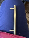 Qogrisun 2-PACK Solid Brass Cabinet Pulls Hexagon Drawer Handles. Fixed Price $20.00.