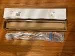 Amerock Inspirations Rope Appliance Pull Satin Nickel 18" Centers BP1788G10 (hm). Fixed Price $22.88.