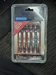 Amerock Cabinet Pull Drawer Handle Satin Nickel TEN52994-G10 96MM Center. Fixed Price $13.99.
