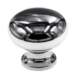 Schaub Country 1/4" Solid Brass Cabinet Knob Polished Chrome 706-26. Fixed Price $10.72.