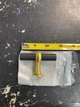 Belwith Keeler Ostia 2-1/2" Modern Industrial "t" Bar Knob Matte Black/brushed. Fixed Price $11.23.