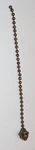 New Antique Brass Acorn Pull Chain For Sockets 5 3/8" Long 20906JB. Fixed Price $12.69.