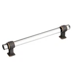 Amerock Cabinet Pull Clear/oil-rubbed Bronze 6-5/16 Inch (160 Mm) Cente.... Fixed Price $42.41.