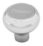 Gg Deluxe Knob For Tractor Air Brake Chrome Screw-on Stainless Plaque #95380. Fixed Price $41.36.