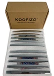 Koofizo Curved Bar Cabinet Pull Chrome Arch Handle 3.8 INCH/96MM Screw 10 Count. Fixed Price $22.40.