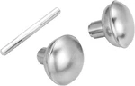 Satin Nickel Door Set With Spindle, Antique Old Style Replacemen. Fixed Price $20.95.