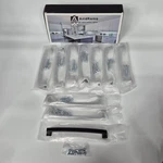 Asidrama 10 Pack 6.3 Inch 160MM Hole Centers Kitchen Cabinet Handles Matte Black. Fixed Price $21.99.