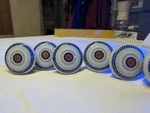 Artncraft Luxury Ceramic Knobs Patterned Cabinet Pulls Set Of 6. Fixed Price $21.00.