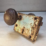 Reading Hardware Company (rhc) Ornate Leaf Pattern Door Knobs & Lock Set Working. Fixed Price $48.99.