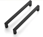 Ravinte 32 Pack Solid 7.5 Inch Kitchen Square Cabinet Handles Matte Black Pulls. Fixed Price $36.00.