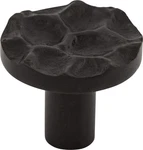 Top Knobs TK296CB Cobblestone Round 1 3/8" Coal Black. Fixed Price $14.13.