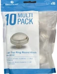Brainerd Top Ring Satin Nickel Round Cabinet Knob P30068W-SN-SP (10 Pack). Fixed Price $12.11.