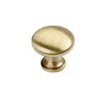 10 P Miseno MCH-11MK-SB 1-3/16 Inch Diameter Mushroom Cabinet Knob Satin Brass. Fixed Price $15.99.