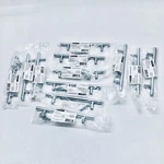 Qtys Liberty P01026-PC-C Polished Chrome 128MM-5 1/16"STEEL T-bar Cabinet Dra. Fixed Price $98.75.