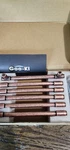6 Pcs Goo-ki 5" Hole Centers Cabinet Handles Drawer Bar Pull Antique Brass. Fixed Price $24.30.