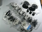 Amerock Black Cabinet Hinges & Knob Pulls Small Clearance Lot Read!. Fixed Price $19.95.