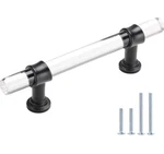 Peaha Acrylic Cabinet Pulls 3 Inch Drawer Kitchen Pack Of 9. Fixed Price $24.75.