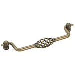 Amerock Village Classics Weathered Brass 1/4" (160MM) Ctc Bail Pull BP19324R2. Fixed Price $9.22.