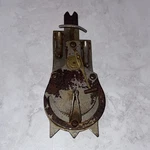 Antique 1888 Iron Lock Wrought Door Chest. Fixed Price $59.99.