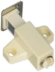 White Push Cabinet Catch 1-11/16 Inch Single Pack Door Latch Hardware. Fixed Price $24.34.