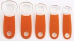 Msc Joie 5 Piece Plastic Measuring Spoons Handles Snap Together. Fixed Price $8.00.