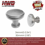 Cabinet Knob Oil Rubbed Bronze Classic Traditional Round Framed Kitchen Drawer. Fixed Price $68.20.