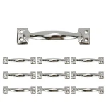 Dahszhi 10PCS 6 Rustic Gate Handle Pulls Vintage Utility Inch, Silver. Fixed Price $14.76.