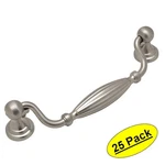 *25 Pack* Cosmas Cabinet Hardware Satin Nickel Handle Pulls #7122SN. Fixed Price $106.98.