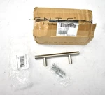 Lot Of 10 Elements Naples Cabinet Pulls Satin Nickel Finish 3" Center. Fixed Price $39.99.