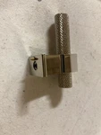 Signature Hardware Andrex Knurled Offset Cabinet Knob Polished Nickel SH553023PN. Fixed Price $9.60.
