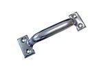 Qcaa Garage Door Pull Handle, 8", Steel, Zinc Plated, 1 Pack, Made Taiwan. Fixed Price $16.17.