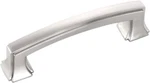 Hickory Hardware P3231-SN Bridges 3" Center To Satin Nickel Finish. Fixed Price $5.99.