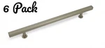 Lot Of 6 Square Bar Stainless Steel Cabinet Door Pull 192MM/10.75". Fixed Price $33.00.