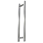 Jako 24" Commercial Glass Door Pull Handle Satin Stainless - 30003500 Sets. Fixed Price $9.17.