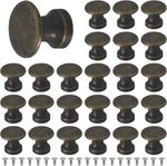 25PCS Mini Cabinet Knobs, 1/2 Inch Vintage Antique Dresser Small Drawer. Fixed Price $10.65.