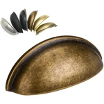 Versatile 12 Pack Antique Finish Cup Pulls - Perfect For Furniture And Cabinets. Fixed Price $37.79.