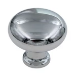 Atlas Homewares 1/4" Successi Round Cabinet Knob Polished Chrome 819-CH. Fixed Price $7.24.