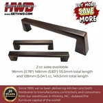 Bronze Handles Pull Knobs Kitchen Bath Cabinets Square Oil Rubbed Modern Hwd. Fixed Price $124.36.