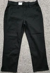 Terra & Sky Pull-on High Black Jeggings Capris Nwt Womens Plus 0X 14. Fixed Price $12.99.