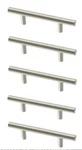 Origin 21 3" Stainless Steel Drawer Pulls Lot Of 875297 Ctc New. Fixed Price $11.95.