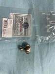 Hickory Hardware P3054-15 Williamsburg 1-1/4" Satin Nickel Oval Egg Cabinet Knob. Fixed Price $8.38.