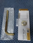 Kingston Brass K112A Claremont 12" Rain Drop Shower Arm. Fixed Price $64.00.