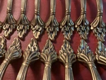 Vtg Amerock 1330 & 1331 Brass Drawer Pulls Cabinet Handles Lot Of 60 W/screws!. Fixed Price $110.00.