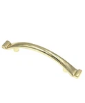 Lot Of 10 Vintage Gold Cabinet Drawer Pulls Knobs Amerock BP245-3. Fixed Price $28.00.