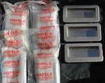 Hafele Brushed Nickel Cabinet Drawers Door Pull/handle 4-1/4" X 2-1/8". Fixed Price $35.00.