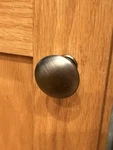 Lot Of 10 Richelieu Contemporary Cabinet Knobs Brushed Oil Rubbed Bronze Finish. Fixed Price $17.47.