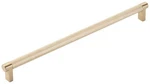 Emtek 84058.REC.KN Knurled 12" Center To Bar Cabinet Pull - Satin Brass /. Fixed Price $50.40.