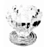 Amerock 14303CBB Bp Traditional Classics Knob With Acrylic Base, Crystal, 1.25-I. Fixed Price $18.15.