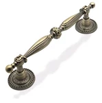 (12-PK) Goldentimehardware Cabinet Handles Vintage Style Antique Bronze 5". Fixed Price $28.00.
