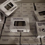 2X Ikea Grundtal Hanger Wall Mounted Stainless Steel Knob 300.612.47 (2 Pack). Fixed Price $12.95.